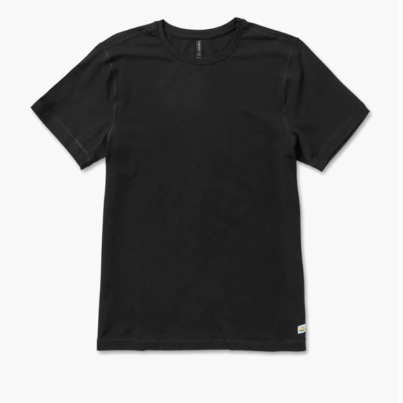 Vuori Mens Tuvalu Short Sleeve Tee Shirt Black L - Picture 6 of 14